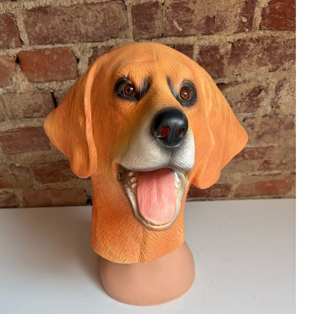 Labrador Latex Mask Halloween Dog Head Mask